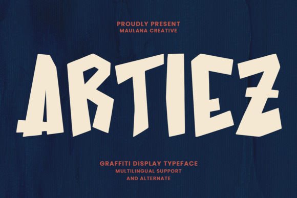 Artiez: A Bold Display Font for Web Design That Elevates Digital Branding