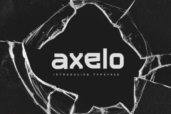 Axelo: A Futuristic Display Font for Modern Brand Designers