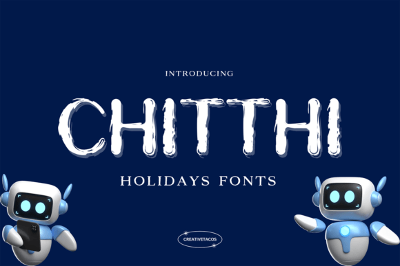 Chitthi: A Festive Display Font for Impactful Digital Campaigns