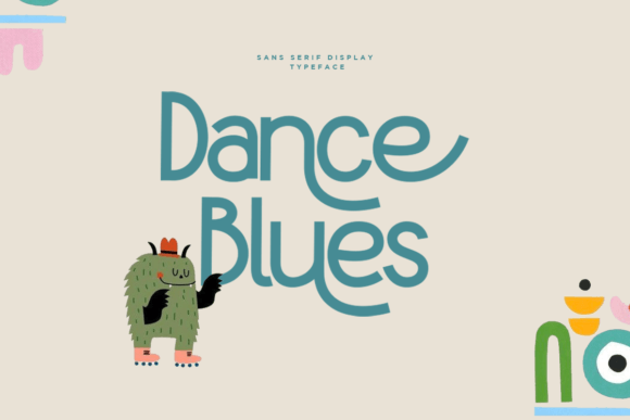 Dance Blues: A Playful Font for Dynamic Brand Campaigns