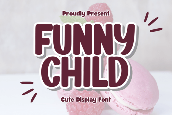 Funny Child: A Playful Display Font for Crafters and Creative Sellers