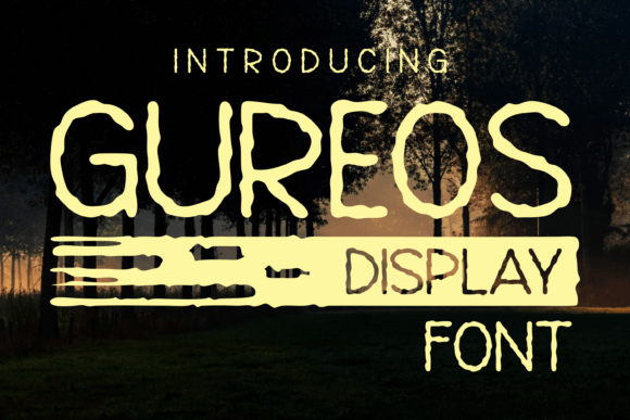 Gureos: A Bold Display Font for Modern Web Design and Digital Branding