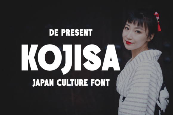 Kojisa: A Bold Display Font with Cultural Nuance for Editorial Design