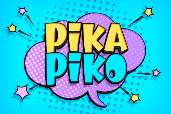 Pika Piko: A Playful Display Font for Branding That Stands Out