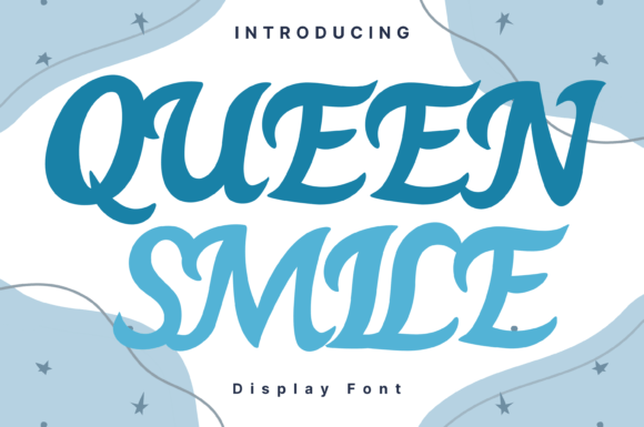 Queen Smile: A Whimsical Display Font That Elevates Branding Projects