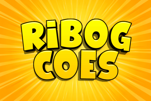 Ribog Coes: A Bold Display Font for High-Impact Campaign Graphics