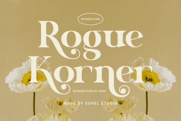Rogue Korner: A Bold Display Font for Modern Web Design Projects