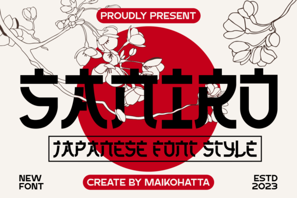 Saniro: The Display Font That Elevates Campaign Visuals with Style and Clarity