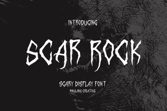 Scar Rock: A Bold Display Font for High-Impact Campaign Graphics