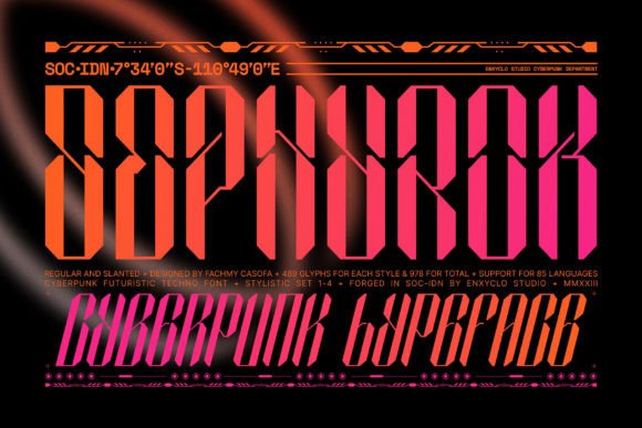 Sephyrok: A Futuristic Font for Bold Makers and Creative Sellers