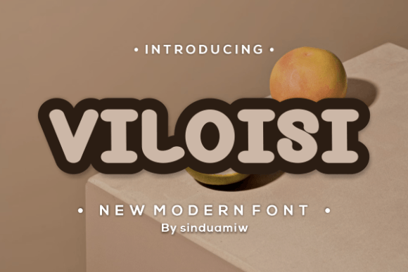 Viloisi: A Bold Display Font That Elevates Your Business Branding